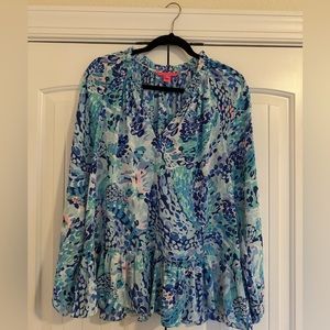 Lilly Pulitzer Size: L Savanna Top